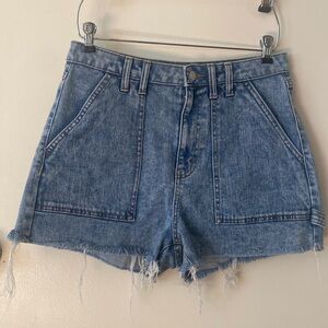 Wild Fable high rise jean shorts size 10